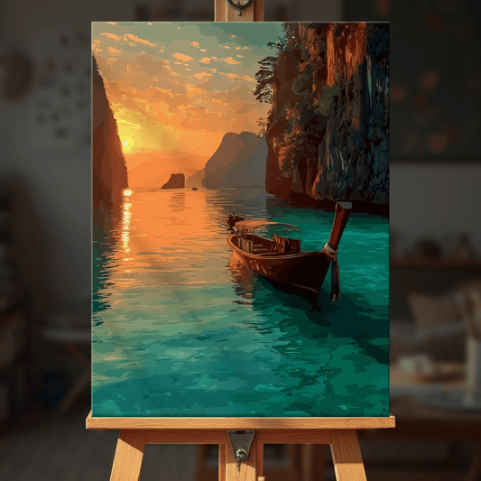 Paint by numbers - Aurora Meadow - MyArt