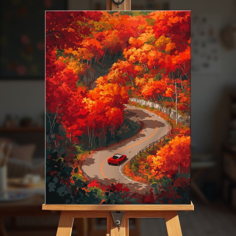 Paint by numbers - Autumn Bridge - MyArt