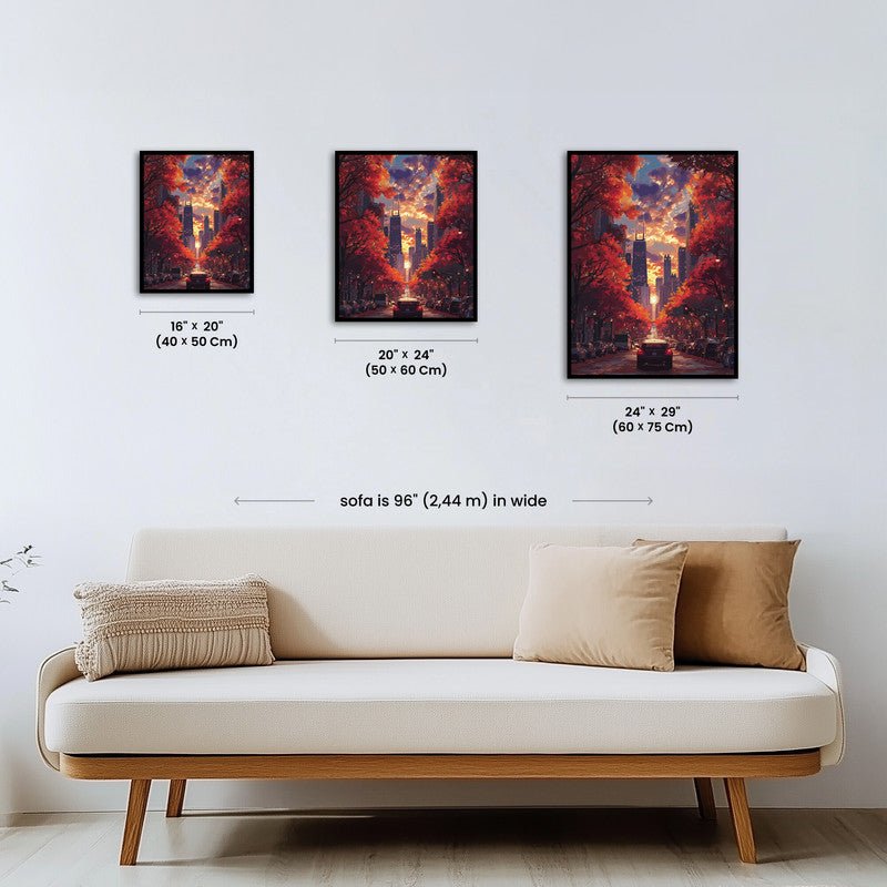 Paint by numbers - Autumn Cabin - MyArt