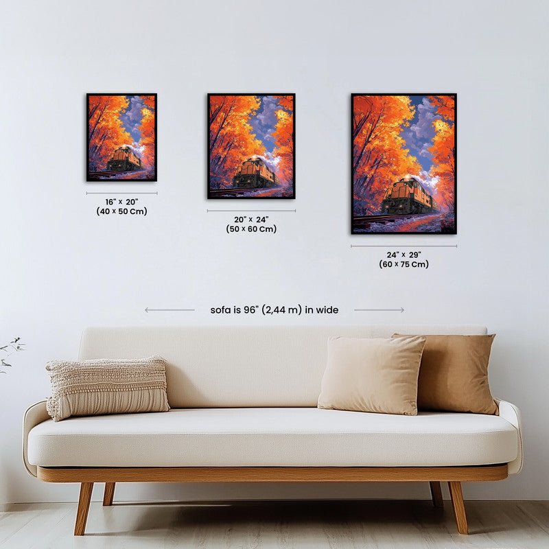 Paint by numbers - Autumn Express - MyArt