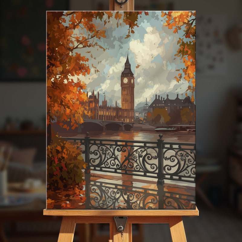 Paint by numbers - Autumn Haze - MyArt