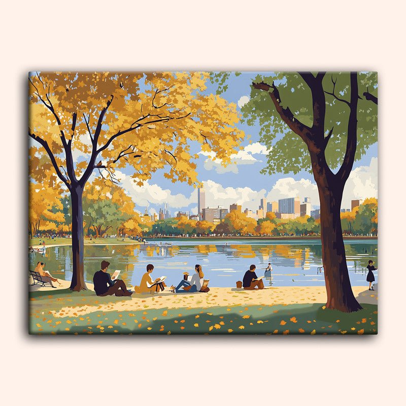 Paint by numbers - Autumn Reflections - MyArt