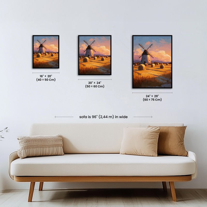 Paint by numbers - Autumn Tower - MyArt