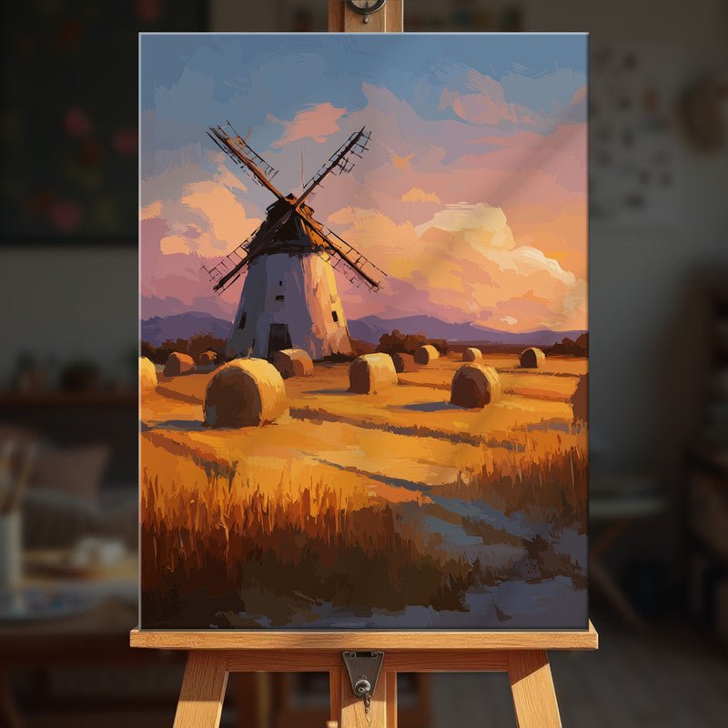 Paint by numbers - Autumn Tower - MyArt