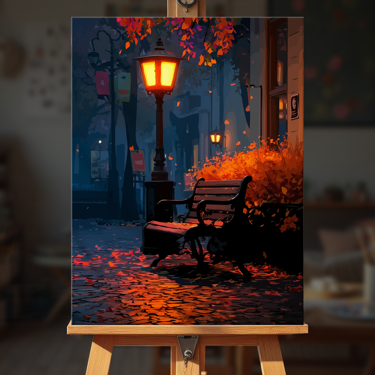 Autumn Bench