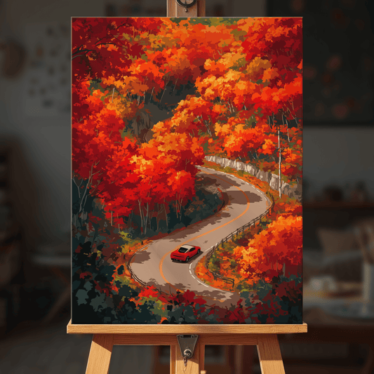 Paint by numbers - Autumn Bridge - MyArt