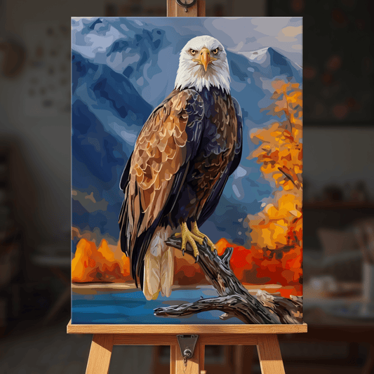 Paint by numbers - Autumn Eagle - MyArt