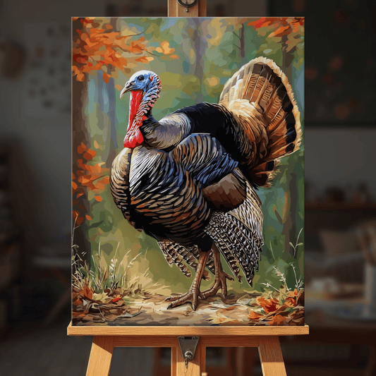 Paint by numbers - Autumn Gobbler - MyArt