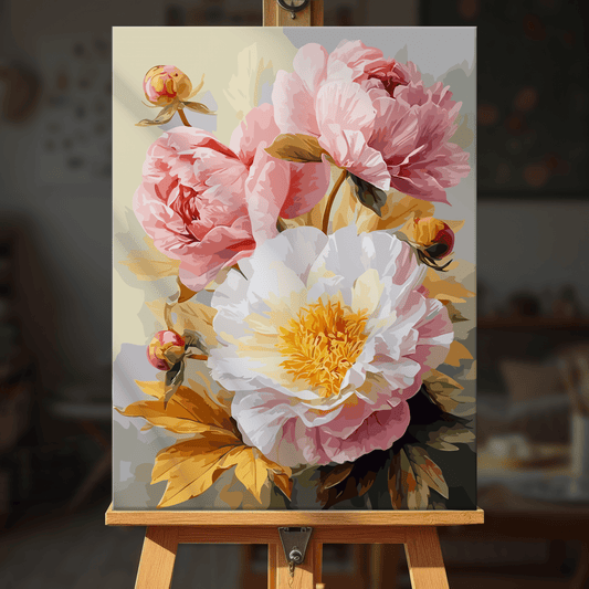 Paint by numbers - Autumn Peonies - MyArt