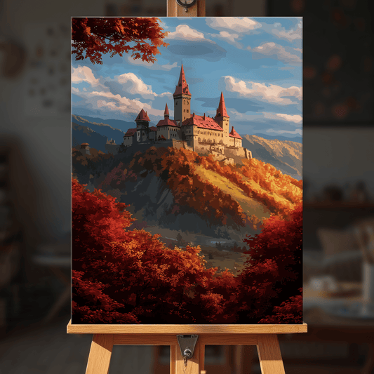 Paint by numbers - Autumn Porch - MyArt