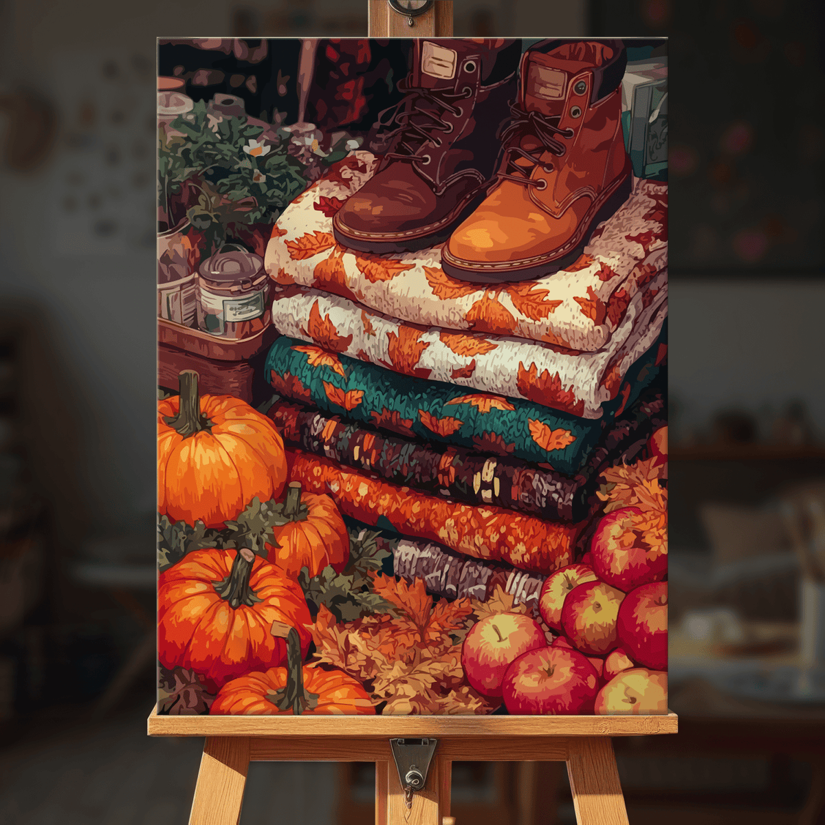 Paint by numbers - Autumn Rise - MyArt