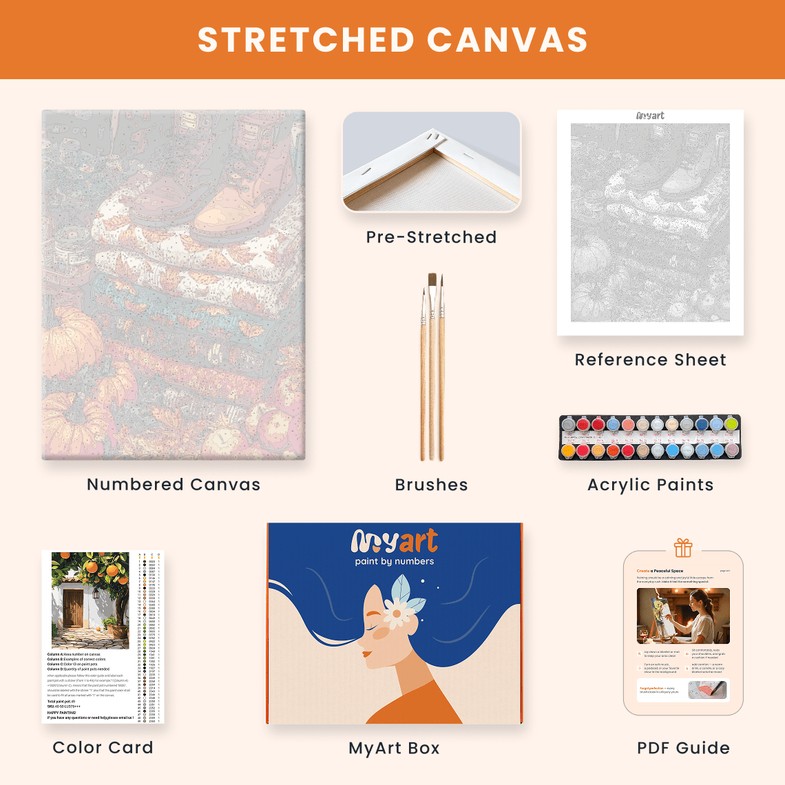 Paint by numbers - Autumn Rise - MyArt