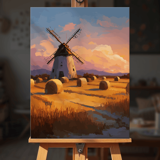Paint by numbers - Autumn Tower - MyArt