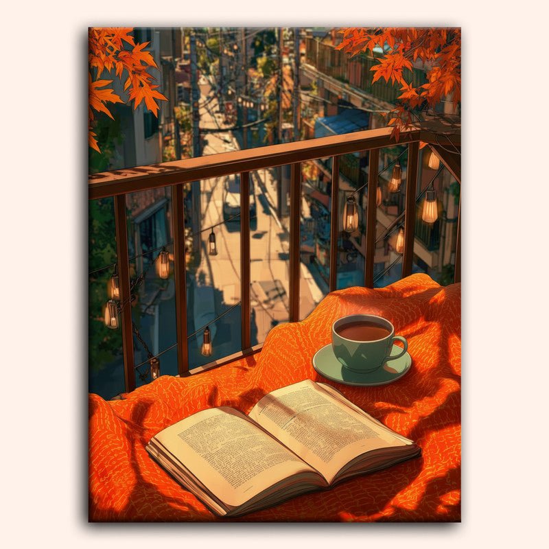 Paint by numbers - Balcony Read - MyArt