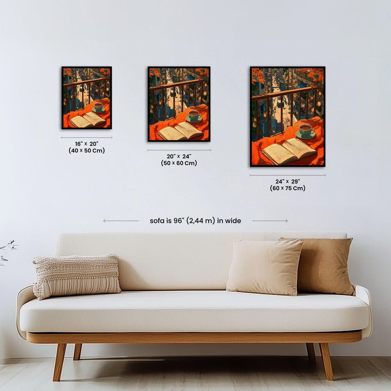 Paint by numbers - Balcony Read - MyArt