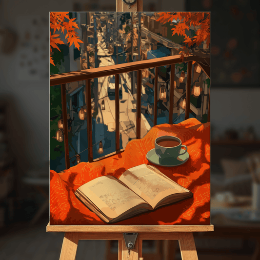 Paint by numbers - Balcony Read - MyArt