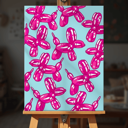 Paint by numbers - Balloon Party - MyArt