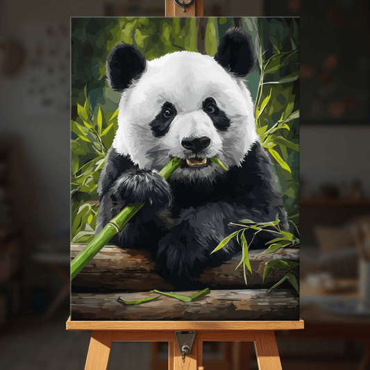 Paint by numbers - Bamboo Panda - MyArt