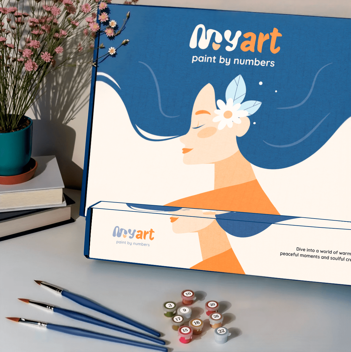 Paint by numbers - Tangerine Whisper - MyArt