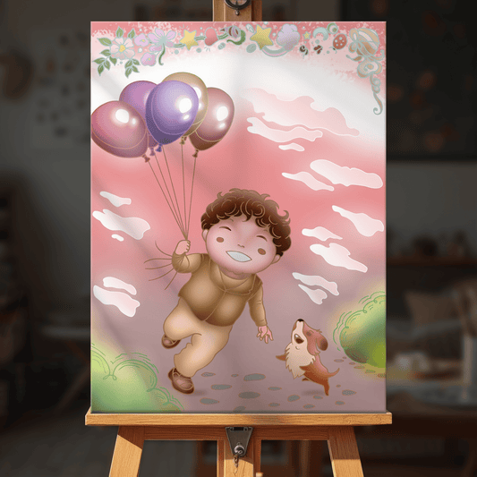 Paint by numbers - Barfs and Baloons - MyArt
