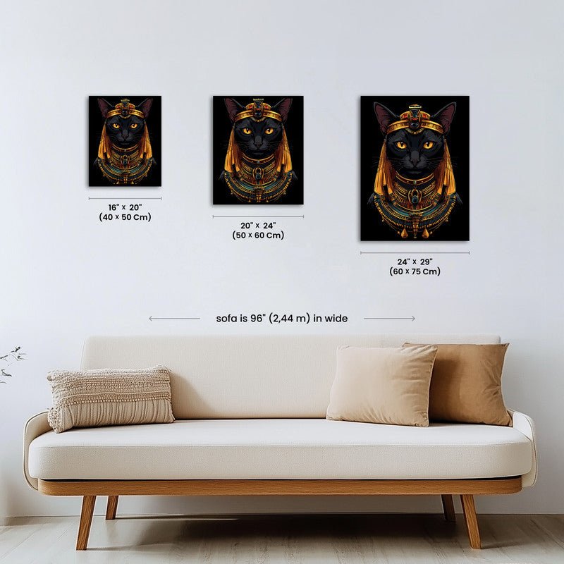 Paint by numbers - Bastet Queen - MyArt