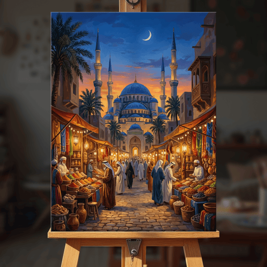 Paint by numbers - Bazaar Lights - MyArt