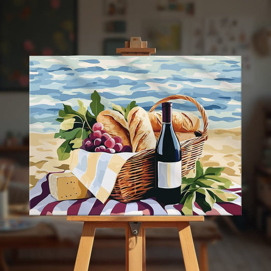 Paint by numbers - Beach Picnic - MyArt