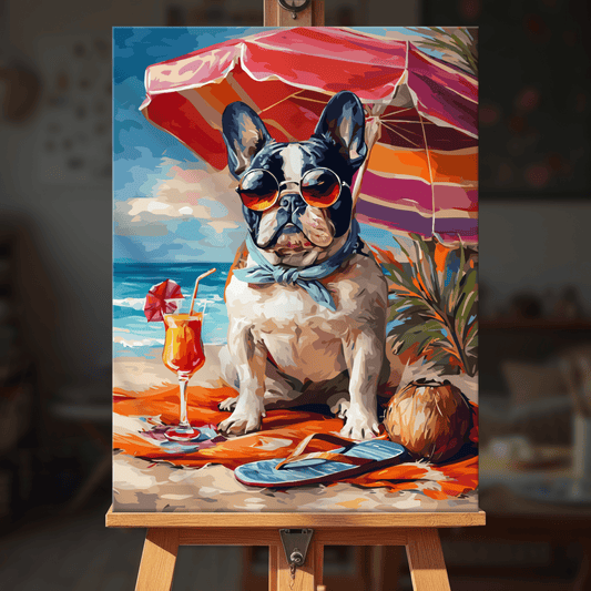 Paint by numbers - Beach Boston - MyArt