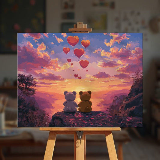 Paint by numbers - Bear Together - MyArt