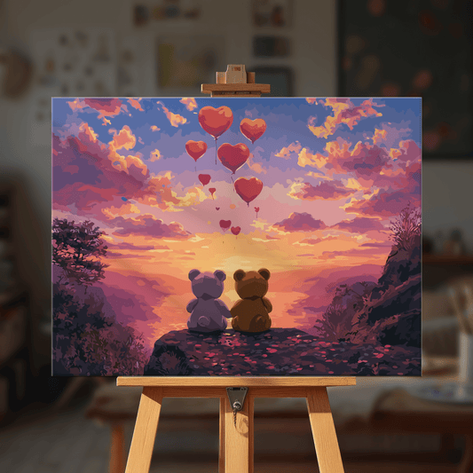 Paint by numbers - Bear Together - MyArt
