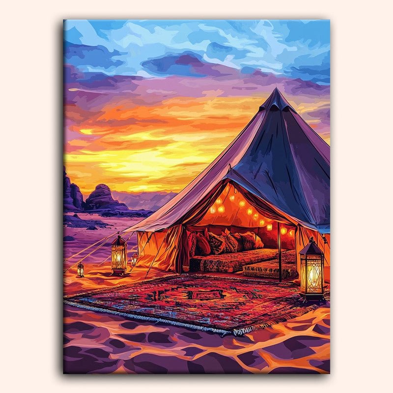 Paint by numbers - Bedouin Tent - MyArt