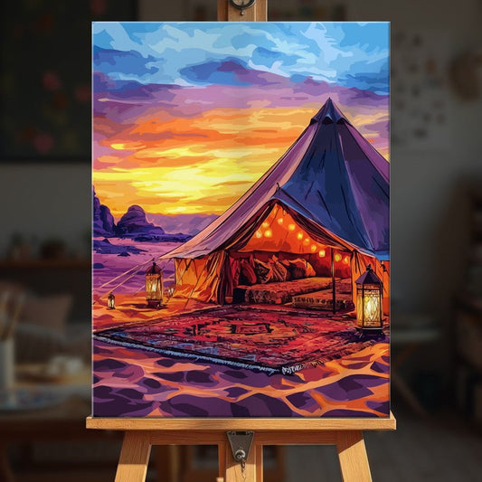 Paint by numbers - Bedouin Tent - MyArt