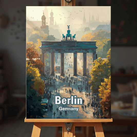 Paint by numbers - Berlin Gate - MyArt