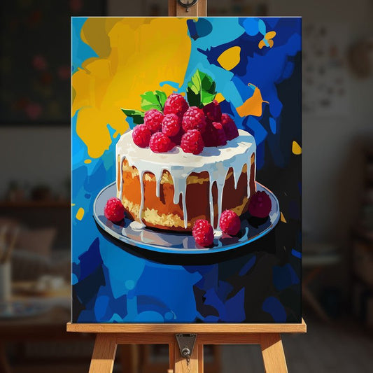 Paint by numbers - Berry Drizzle - MyArt