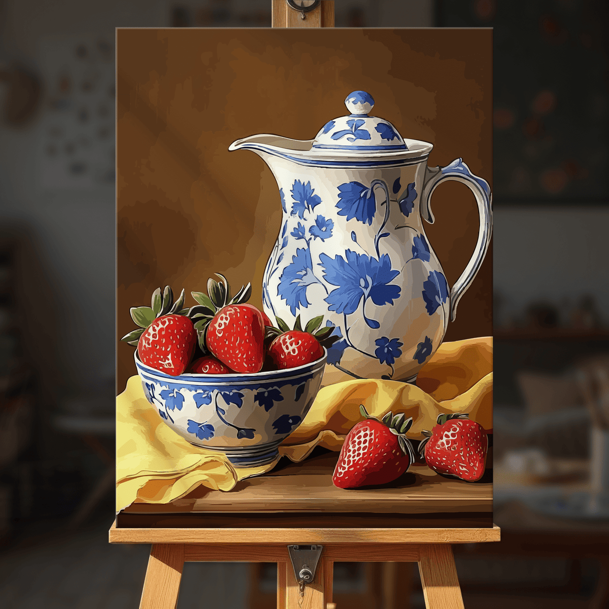 Paint by numbers - Berry Elegance - MyArt
