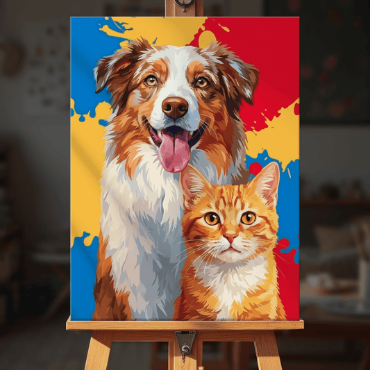 Paint by numbers - Best Buddies - MyArt