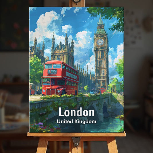 Paint by numbers - Big Ben - MyArt