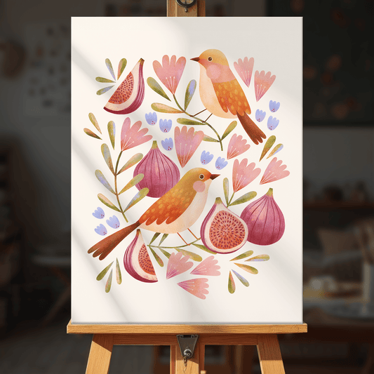 Paint by numbers - Birds and Figs - MyArt