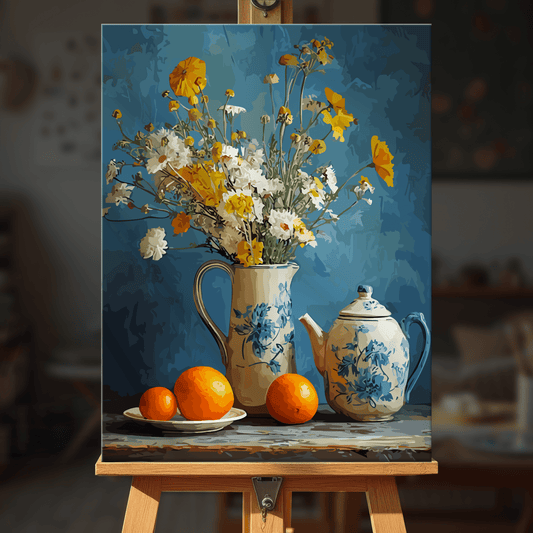 Paint by numbers - Blooming Hush - MyArt