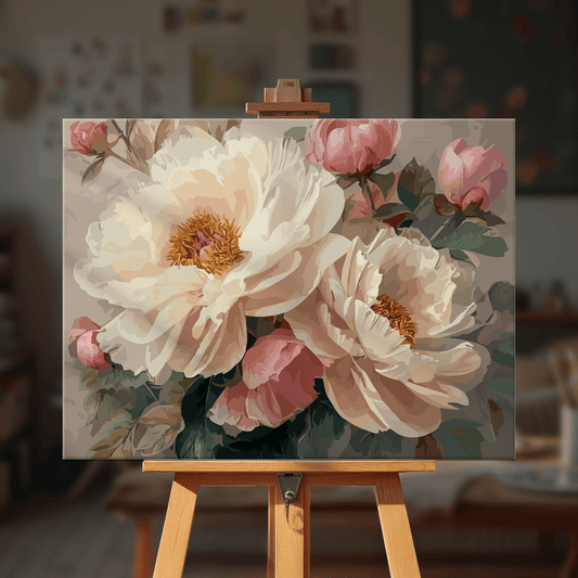 Paint by numbers - Blooming Stillness - MyArt
