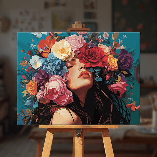 Paint by numbers - Blooming Vision - MyArt