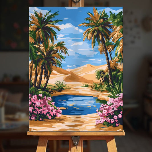 Paint by numbers - Blossom Oasis - MyArt