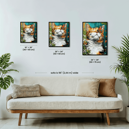 Paint by numbers - Blossom Cat - MyArt