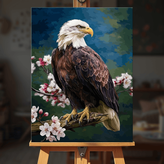 Paint by numbers - Blossom Eagle - MyArt