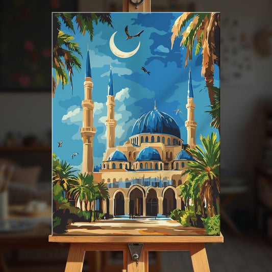 Paint by numbers - Blue Minarets - MyArt