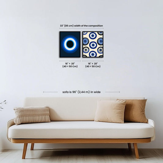 Paint by numbers - Blue eyes - MyArt