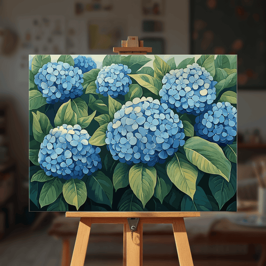 Paint by numbers - Blue Harmony - MyArt