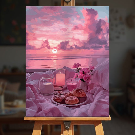 Paint by numbers - Blush Morning - MyArt