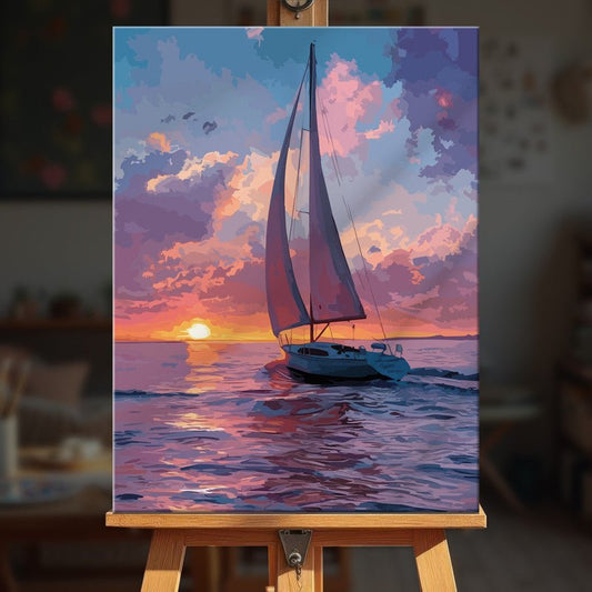 Paint by numbers - Blush Voyage - MyArt