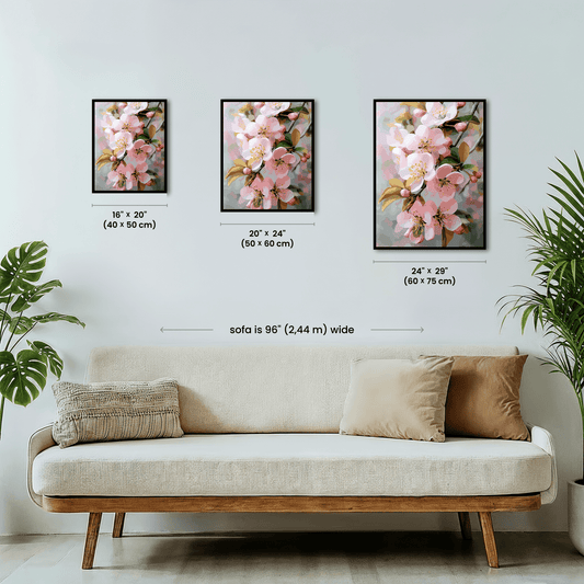 Paint by numbers - Blush Branches - MyArt